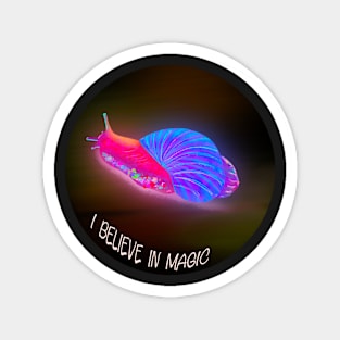 Magical snail sticker Magnet