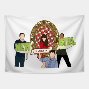 New Girl Tapestry