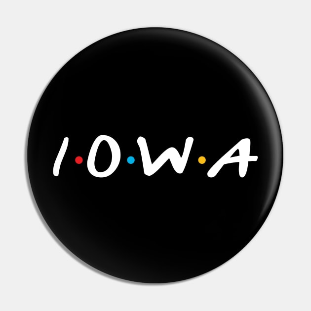 Iowa Friends Pin by kani