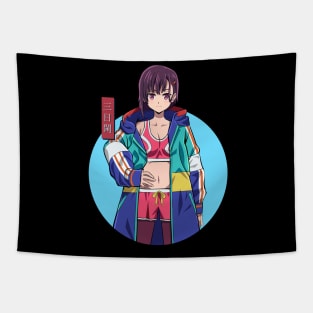 zom 100 - Shizuka Mikazuki Tapestry