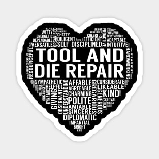 Tool And Die Repair Heart Magnet