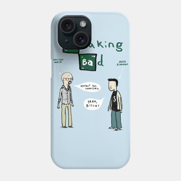 Breaking Bad Phone Case by Sophie Corrigan