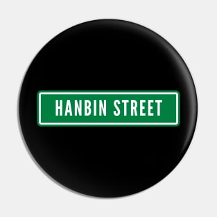 ZEROBASEONE Hanbin Street Sign Pin