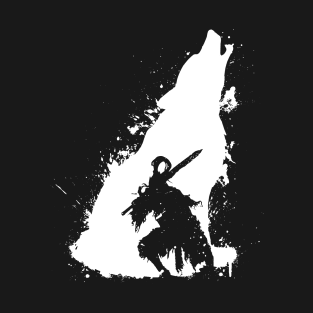 Walker of Abyss (version Silhouette) T-Shirt