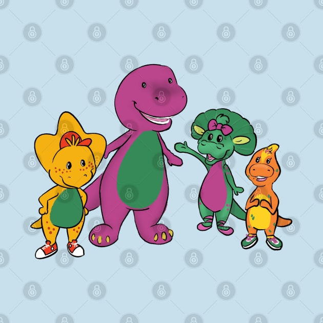 Barney and Friends by AmyNewBlue