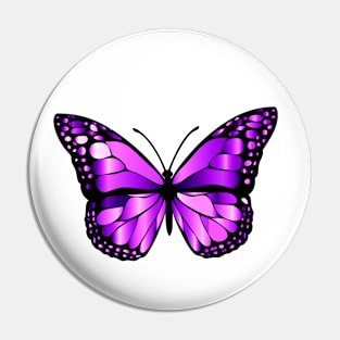 Cute Colorful Butterfly art design Pin