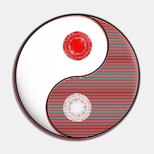 yin yang balance harmony design eastern philosophy abstraction Pin