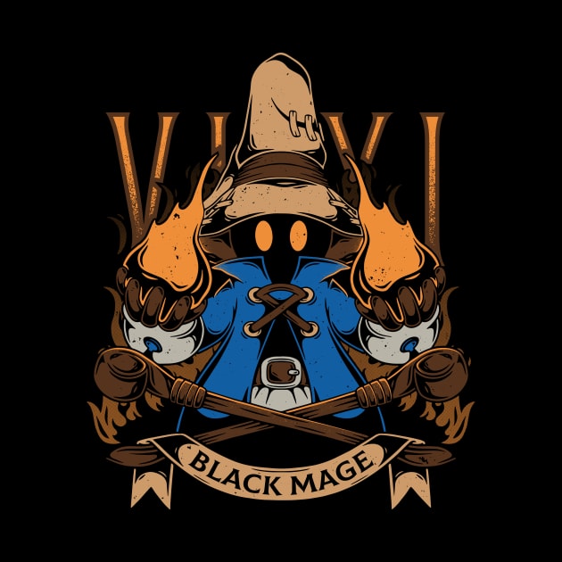 Vivi Black Mage by Alundrart