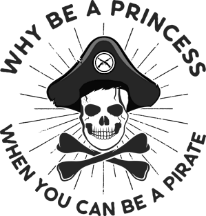 Why Be A Princess When You Can Be A Pirate Magnet