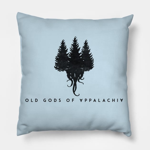 Old Gods of Appalachia: In The Pines: Dark Print Pillow by Old Gods of Appalachia