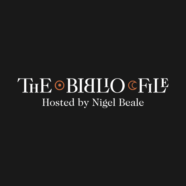 The Biblio File white by Nigel Beale's Biblio File & Literary Tourist Podcast/Blog