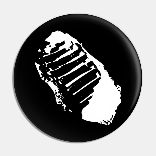 Moon landing footprint Pin by AeroGeek