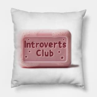 Introverts club Pillow