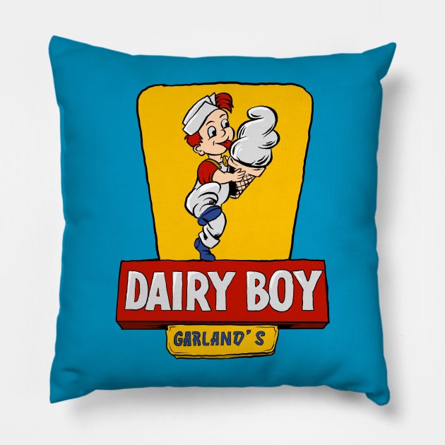 Dairy boy Pillow by G00DST0RE