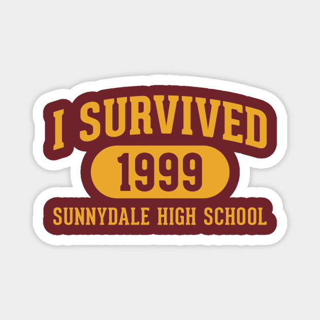 I Survived Sunnydale High Magnet by Untitledemz