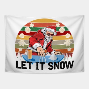 LET IT SNOW Tapestry