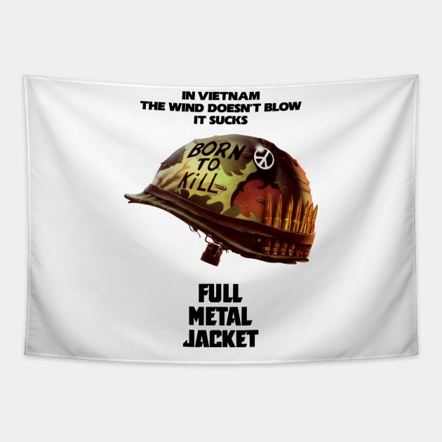 Mod.1 Full Metal Jacket Vietnam War Tapestry by parashop
