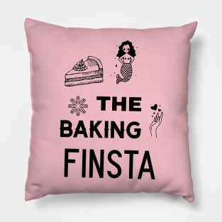 The Baking Finsta Instragram Baking Cake Pillow