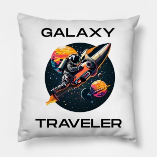 Galaxy Traveler Pillow