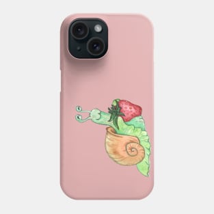 Strawberry Snail Phone Case