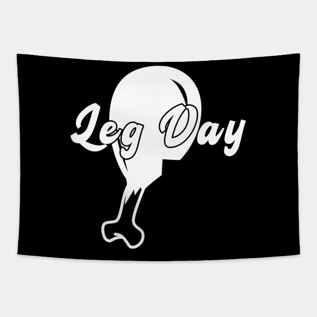 Leg Day Tapestry by BloodLine