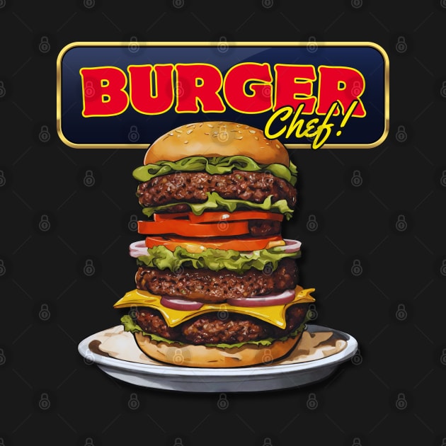 Burger chef by Zimny Drań