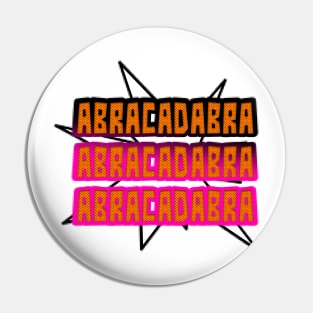 Abracadabra Pin