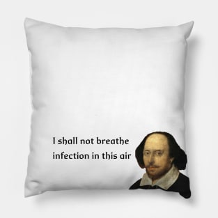 Shakespeare humor Pillow