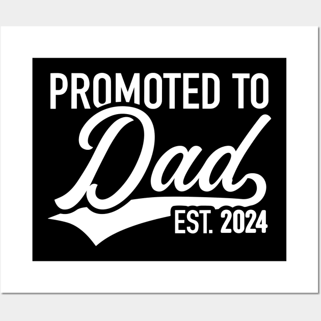 Mens Soon To Be Daddy Funny Pregnancy Announcement Dad T-Shirt, Promoted Dad