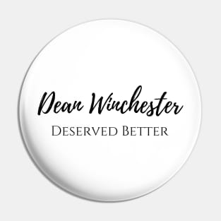 Dean Winchester deserved better Pin