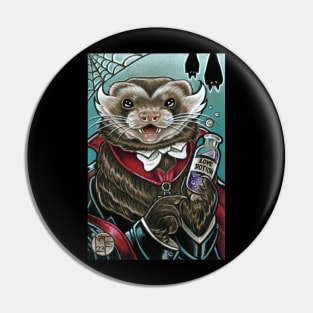 Grandpa Munster Ferret Pin