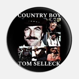 country style : tom selleck Pin