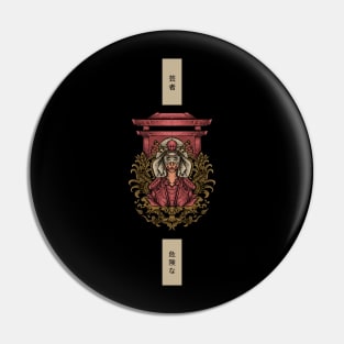 Dangerous Japanese Geisha Pin