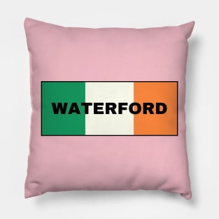 Waterford City in Irish Flag Pillow