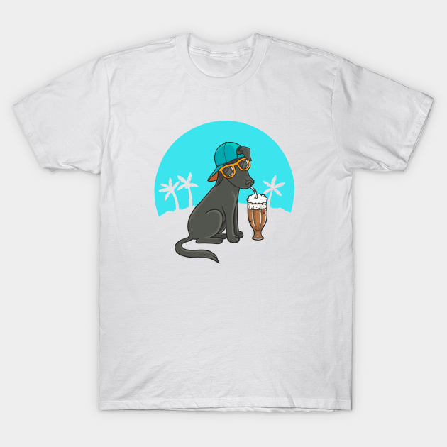 Summertime - Dog - T-Shirt