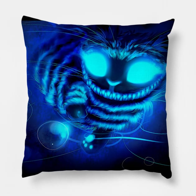 Cheshire Cat Pillow by SkyNeko