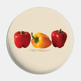 Bell Peppers Dark Pin