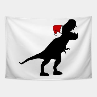 Christmas TRex Tapestry