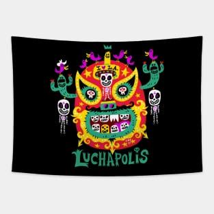 LUCHAPOLIS Tapestry