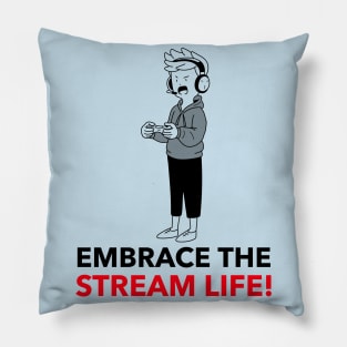 Live streamers embrace life Pillow