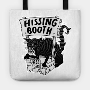 Funny Cat Hissing Booth - For Cat Moms & Cat Dads Tote