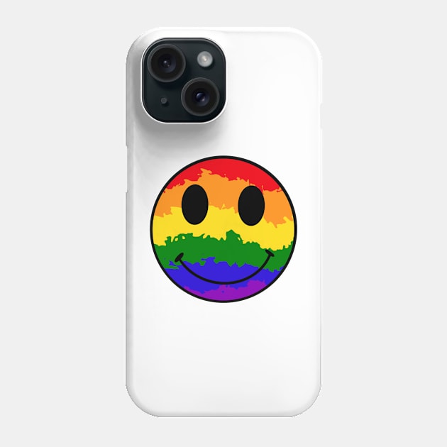 Rainbow Smile Phone Case by CalliesArt