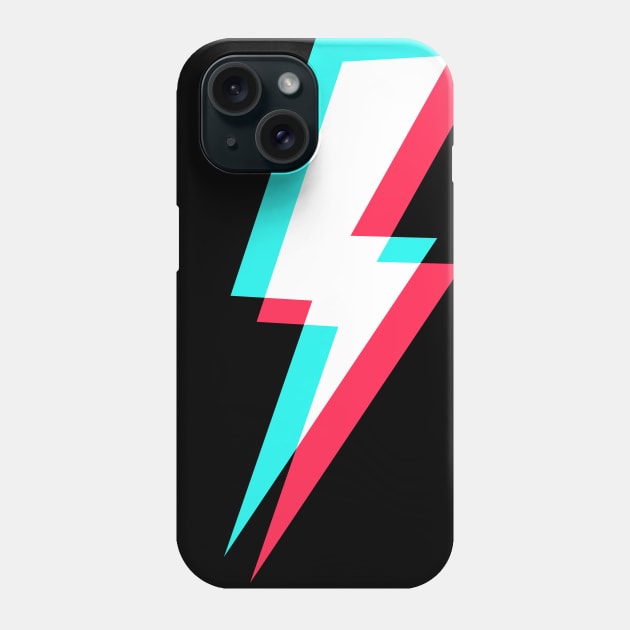 Flash Bolt Phone Case by Happy Lime