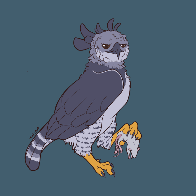 Harpy Eagle by TaksArt
