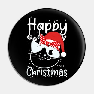 Happy Catmas Pin