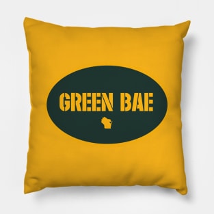 Green Bae, WI Pillow