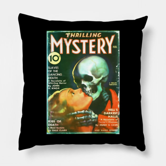 Thrilling Mystery cover for Feb Pillow by Psychosis Media