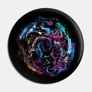 Creative Colorful Motion Swirl Pin