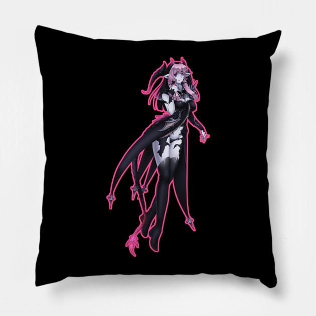 Succubus Girl Pillow by Kyandeisu