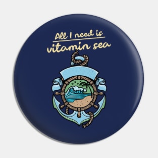 All I need is vitamin sea Pin